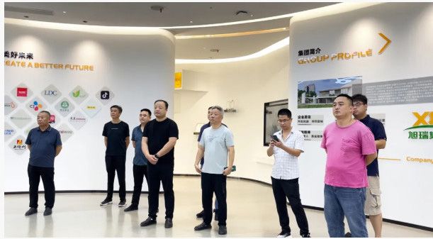 【旭瑞新聞】熱烈歡迎力源集團鴨事業部杜飛兵總經理率領公司管理團隊一行蒞臨旭瑞集團開展參觀交流活動